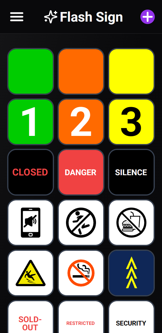 Flash Sign screenshot